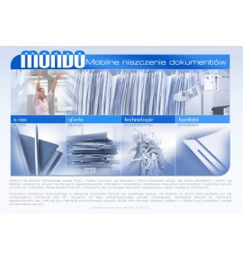 Nowa strona internetowa dla firmy MONDO